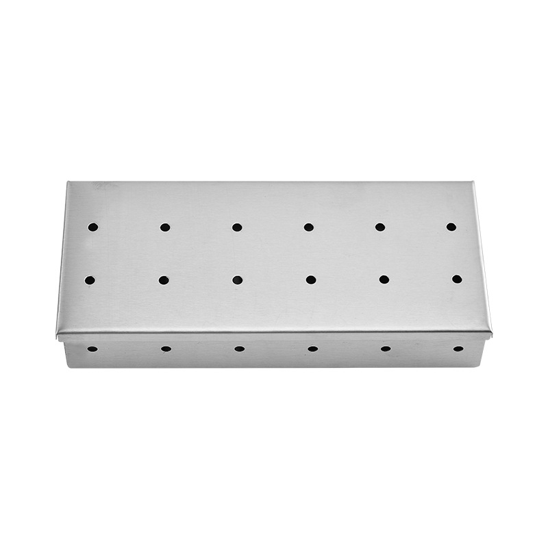Grillwerkzeuge, Räucherbox Aus Edelstahl, Fruchtige Holzkohlebox, Bbq-gewürzbox