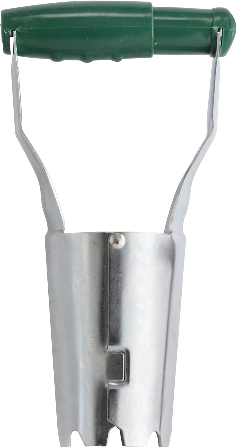 Automatischer Blumenzwiebelpflanzer, Aufklappbares Und Abgestuftes Werkzeug Aus Stahl Mit Kunststoffgriff, Geringes Gewicht Von 0,4 Kg, Ideal Für Die Gartenarbeit Und Das Pflanzen Von Blumenzwiebeln