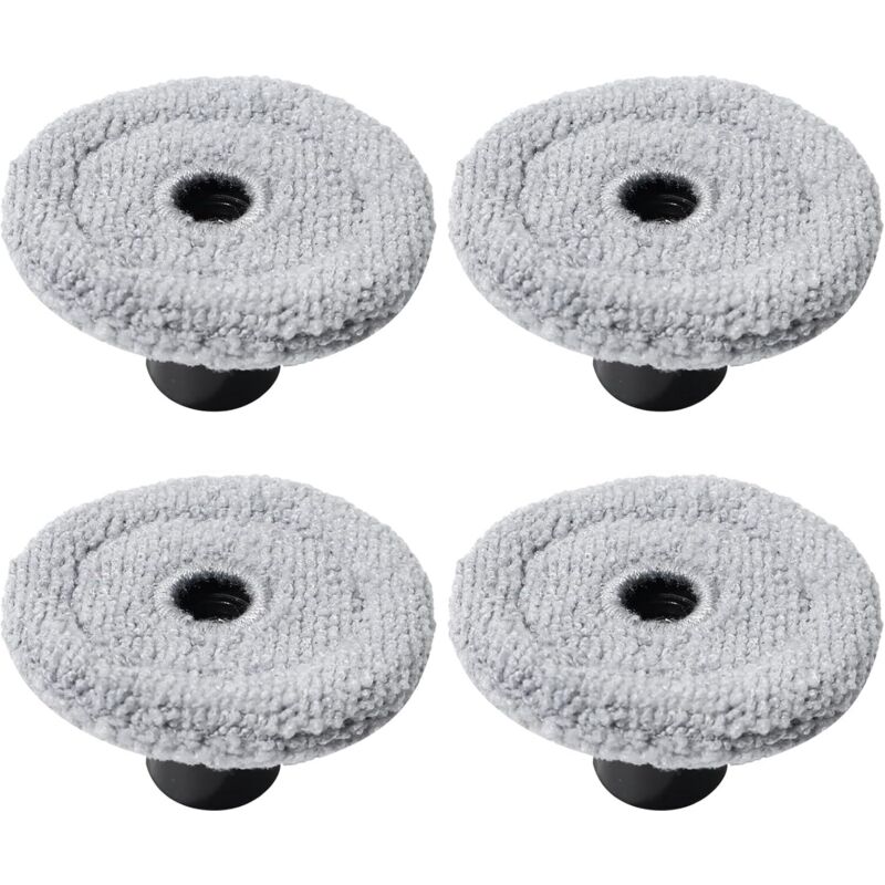 Hochabsorbierende Mikrofasertücher Für Saugroboter – 4er-pack, Verstärkte Kanten – Ulisem