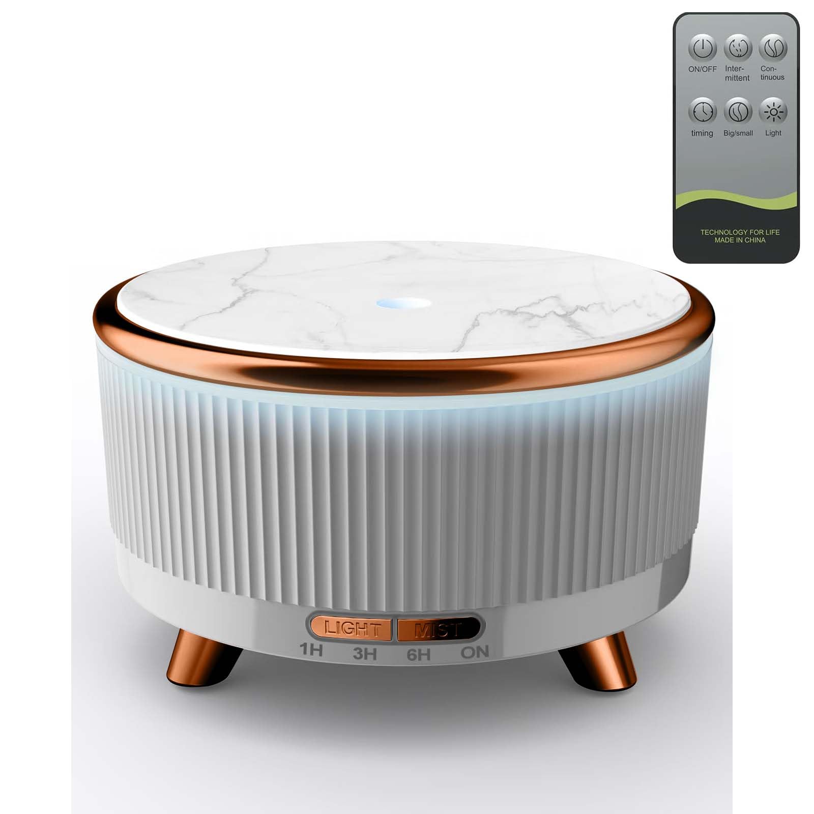 Aromadiffusor, 500 Ml, Diffusor Für Ätherische Öle, Duftöldiffusor