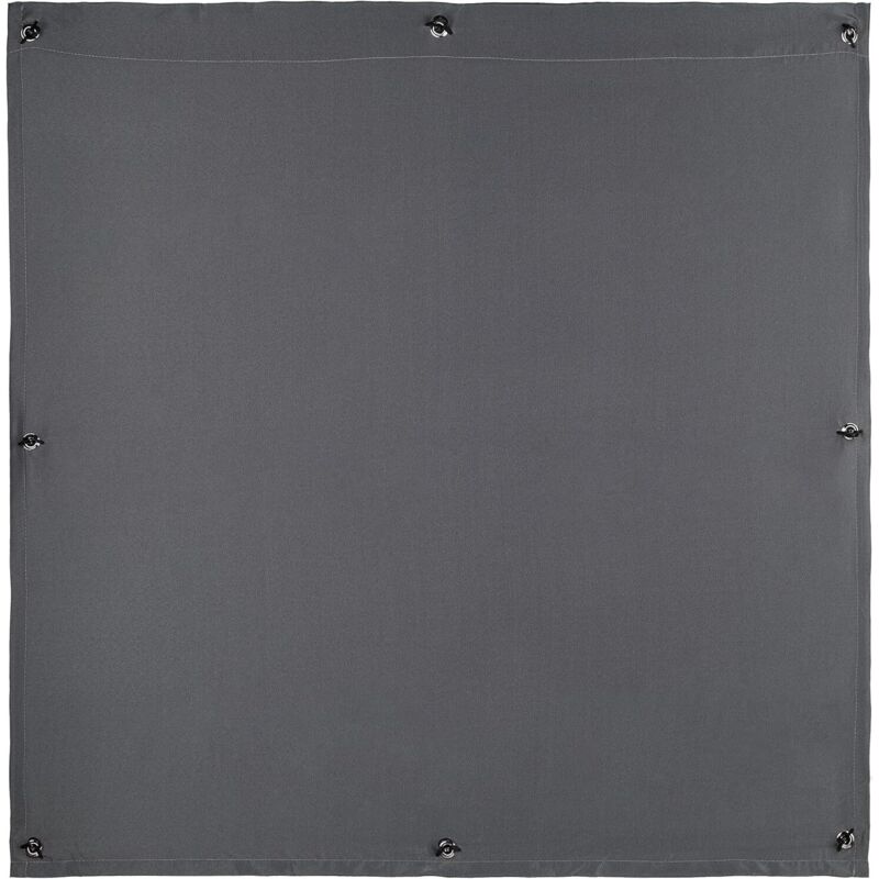 Vorhang Mit Saugnapf, Sonnen- Und Hitzeschutz, Dachfenster, 57 X 100 Cm, Tragbar, Grau, Polyester, 96 X 100 Cm