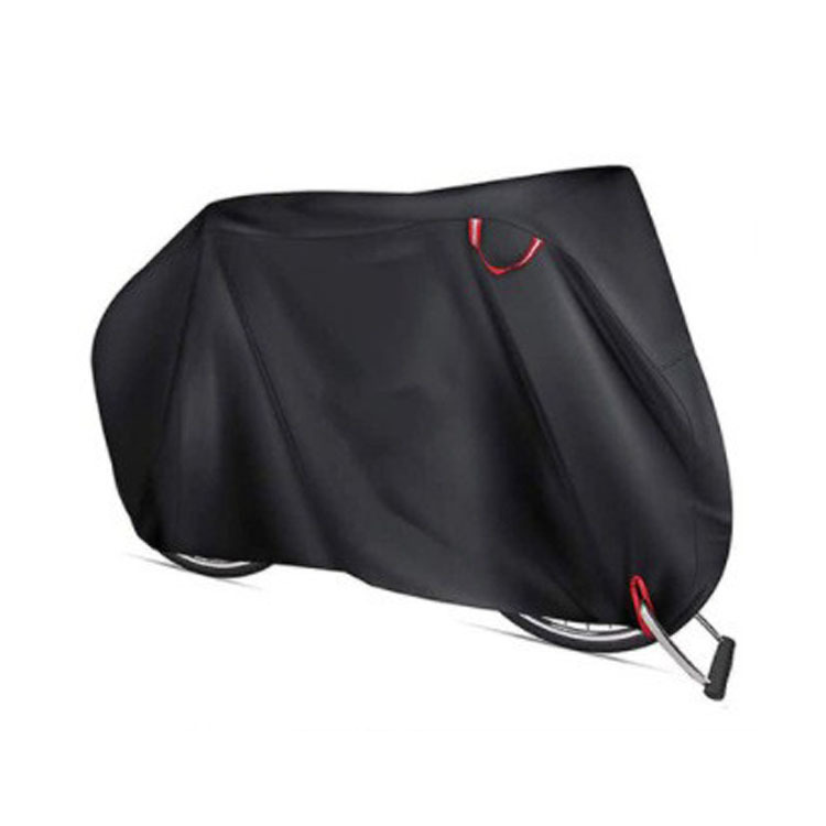 Wasserdichte Fahrradabdeckung Für Outdoor-garage 210d Mit Schlosslöchern Und Wetterfester Tasche Zum Schutz (200 X 70 X 110 Cm)