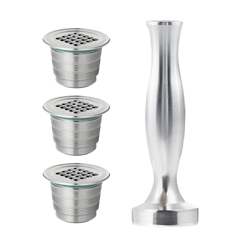 Wiederverwendbare Kaffeekapseln Aus Edelstahl 304, Kompatibel Mit Nespresso Kaffeemaschinen (k-cup-typ).
