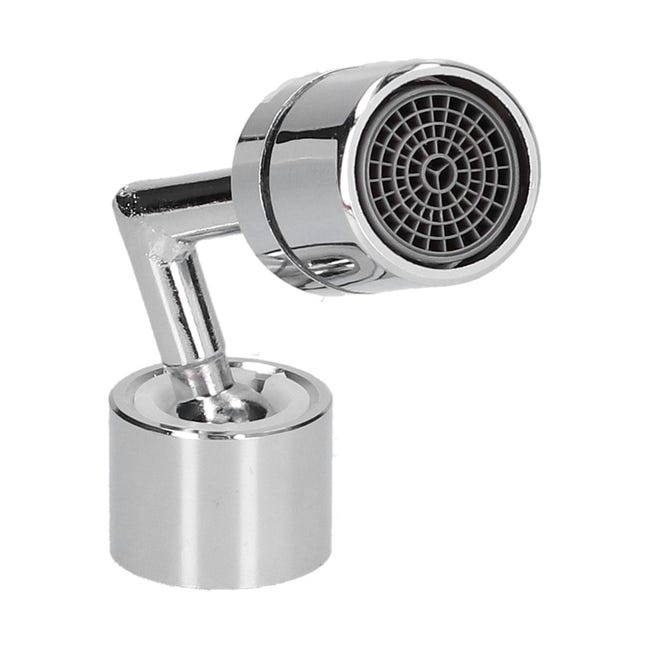 Universeller Wasserhahn-sprühkopf, Um 720° Drehbare Wasserhahn-filterdüse Für Heimrestaurants, 22 Mm Silbernes Innengewinde