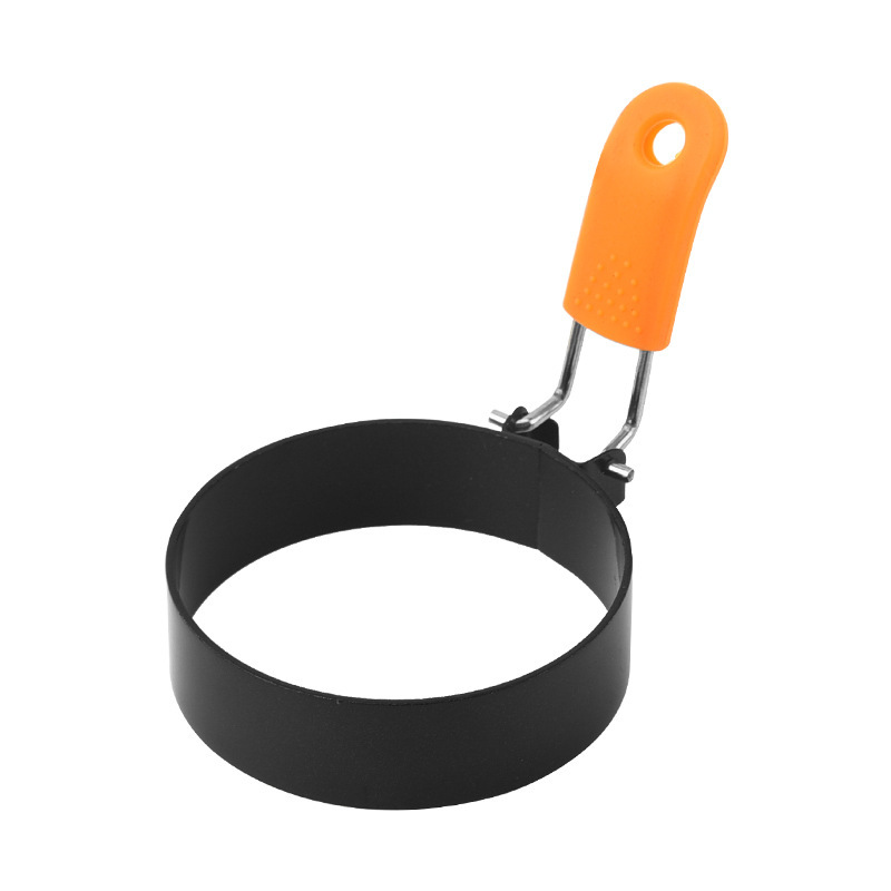 Set Bestehend Aus 2 Edelstahl-eiervormännchen Mit Metallringen Und Anti-anback-schutz Für Den Braten, Braten Von Eiervormännchen, Aufstellen Und Wohnen, Hohe Gebrauchstauglichkeit