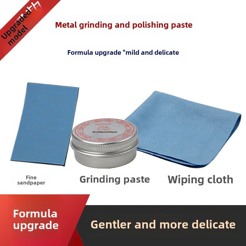 Polierpaste Für Uhren, Gold- Und Silberschmuck, Kunstgegenstände, Beschläge, Rostentfernung (metallpolierpaste)