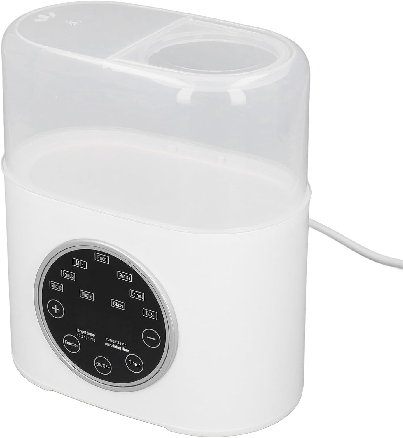 2-in-1-babyflaschenwärmer Mit Konstanter Temperatur, Intelligenter, Schneller Milchwärmer Für Nachtessen