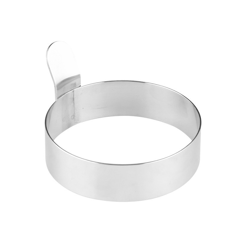 Pfannkuchenform, Eierring, 4 Stück, 9 Cm, Spiegeleiform, Eierring Zum Kochen Von Spiegelei/pannenkoeken/omeletten Und Mehr, Anti-anbacken, Selbstgebackener Rostfreier Stahl