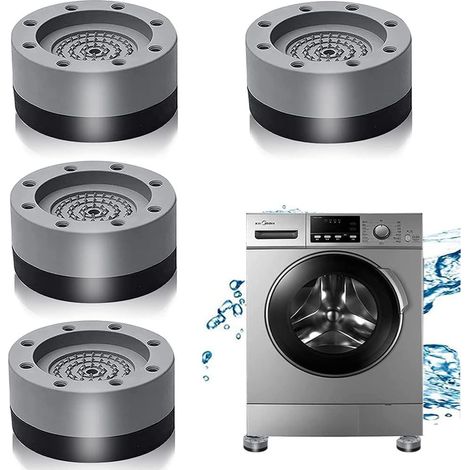 4 Stück Antivibrationspads, Gummifüße Für Waschmaschinen, Waschmaschinenpads, Antivibrationsmatten Für Waschmaschinen Und Trockner