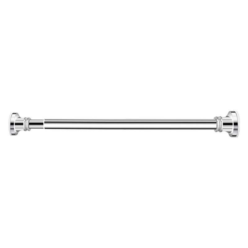 Verstellbare Teleskop-duschvorhangstange, Silber, 68–235 Cm, Ohne Bohren Und Rostbeständig, Für Badezimmer Und Fenster