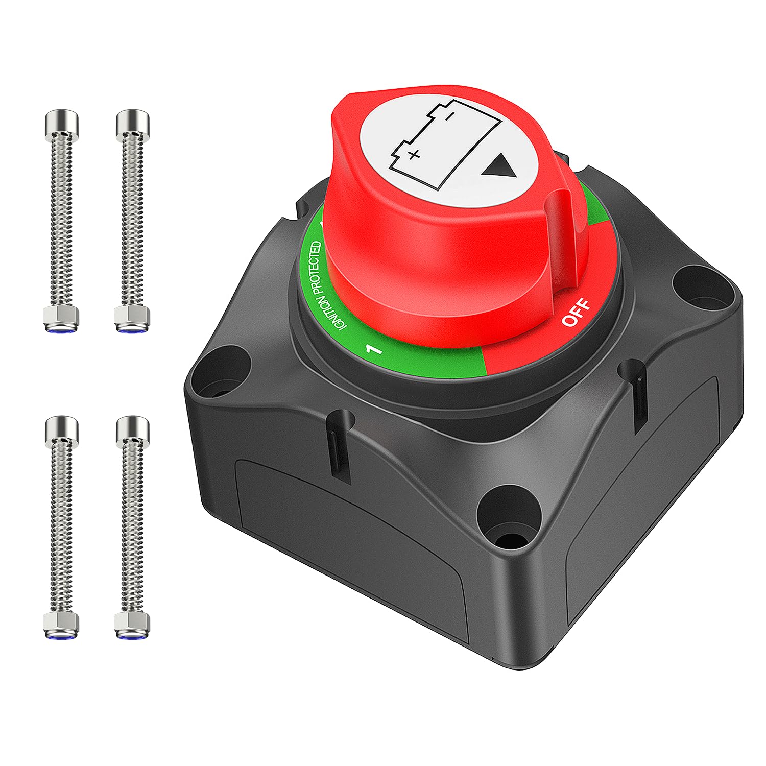 Geeignet Für Batterieschalter, 12–48 V Batterie-hauptschalter Für Autos, Fahrzeuge, Wohnmobile Und Boote (ein/aus).