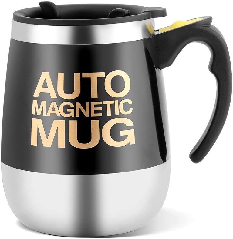 Automatischer Magnetischer Becher, Edelstahl-rührbecher Für Kaffee/tee/heiße Schokolade, Gut Für Die Gesundheit