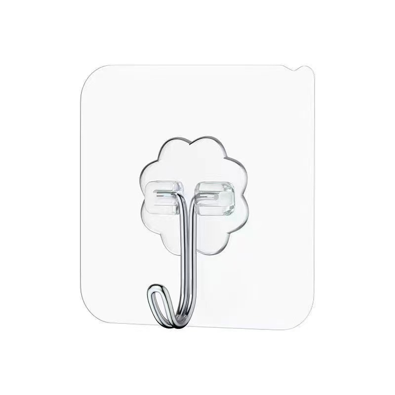 Klebehaken, 15 Kg (max.), Transparente Aufkleber, Wandhaken, Handtuchhalter Zum Aufhängen Von Badezimmer, Küche, Decke, Aufhängen, (20 Stück)