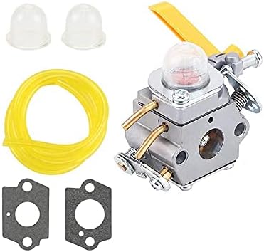 C1u-h60 Vergaser Für 25cc 26cc 30cc Ryobi Homelite Fadentrimmer Ry28100 Ry28120 Ry28121 Ry28140 Mit Einstellwerkzeug Trimmerteile Und Zubehör (farbe: Silber)