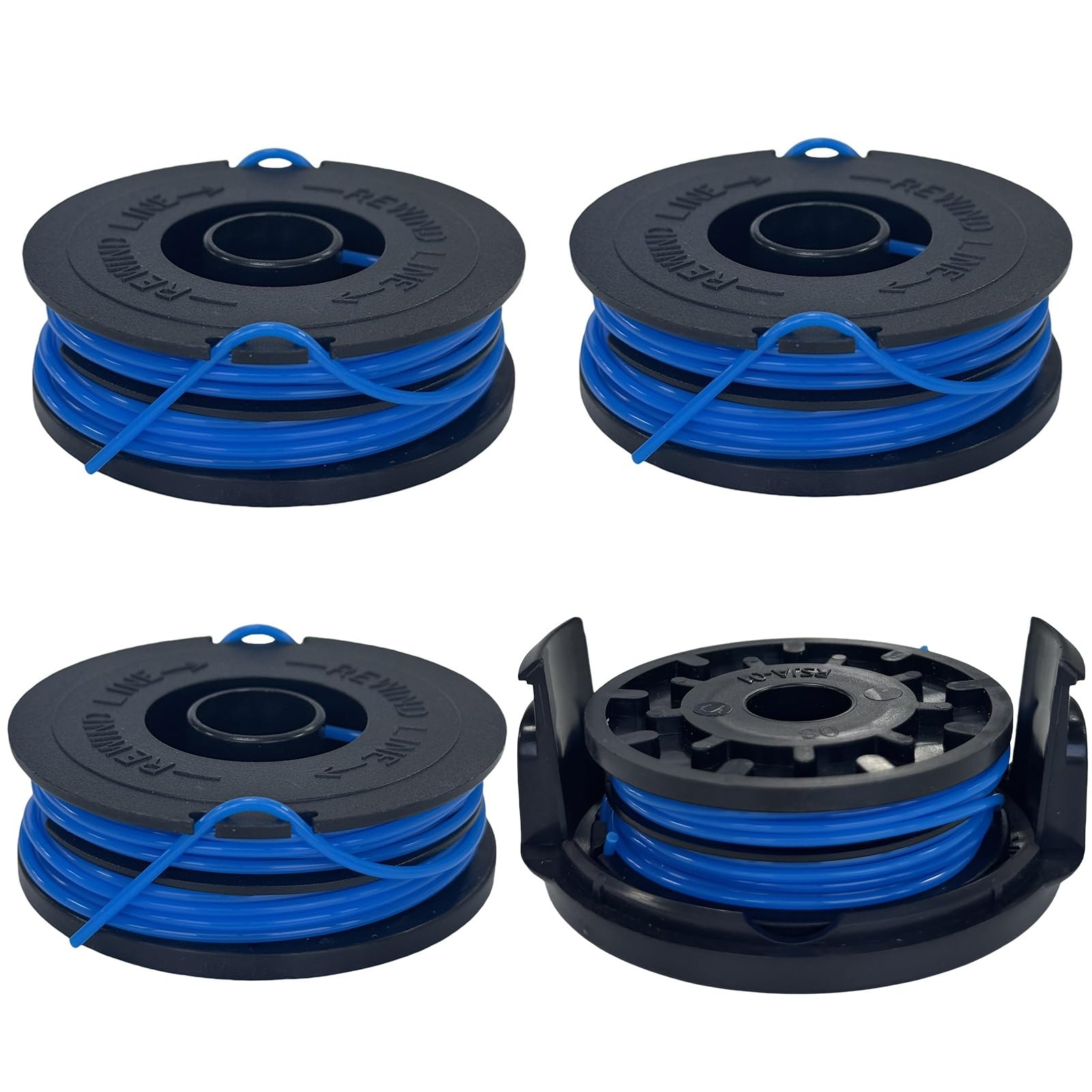 Set Mit 4 Spulen Und Faden Für Spear Und Jackson Gt450, Gt600 Rsja-01 Freischneider