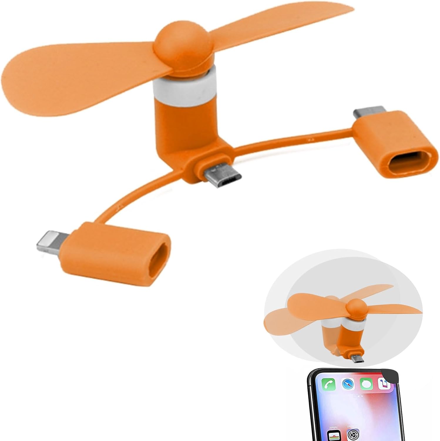 Handy-lüfter, Mini-handy-lüfter, Universeller Mini-lüfter, Leiser Lüfter Für Handy Und Tablet