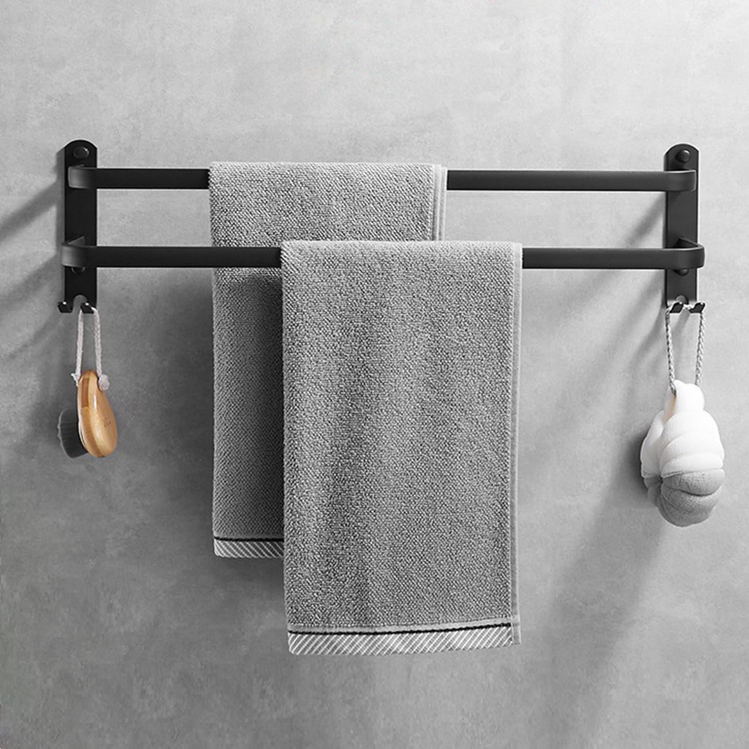 Badezimmer-handtuchhalter, 60 Cm Wand-handtuchhalter, Freistehender Handtuchhalter, Badezimmerzubehör, Badezimmer-handtuchhalter, Badezimmer-handtuchhalter Ohne Bohren