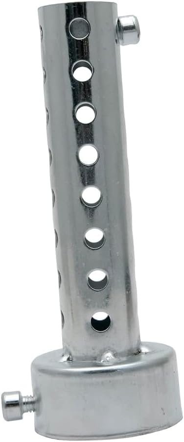 Motorradschalldämpfer, 48-mm-db-killer-einsatz, Universeller Auspuffschalldämpfer, Abnehmbarer Schalldämpfer, Silberfarben, 1 Stück
