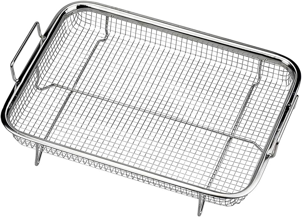 Grillkorb, Backblech Aus Edelstahl, Grilltablett Für Den Außenbereich, 30 22 ​​​​5,5 Cm