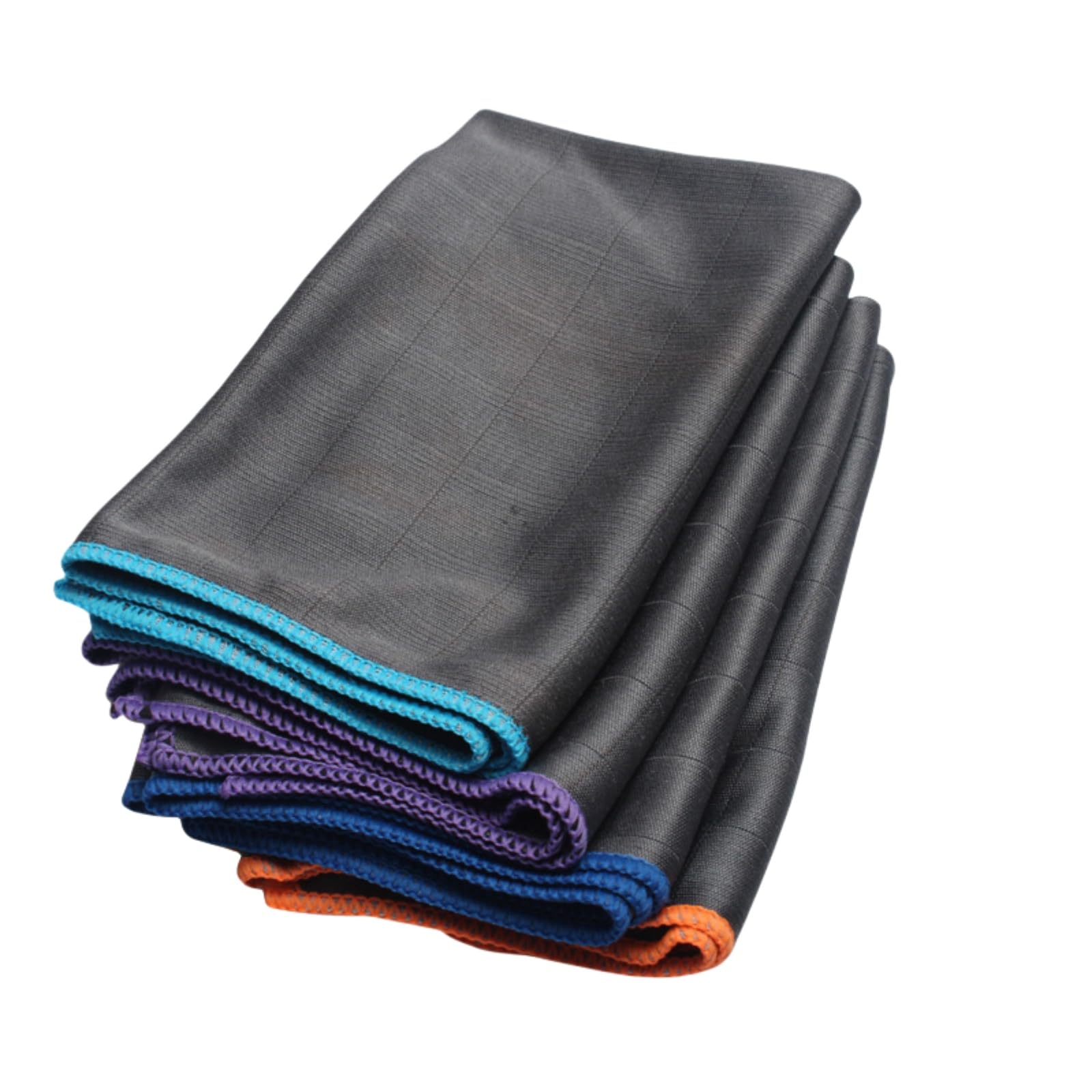 Topclean – Kohlefasertuch – 2/3/4 Handtuch, Spurlose Reinigung, 40 X 50 Cm, Für Glas, Fenster, Gläser, Geschirr, Küche, Haushalt