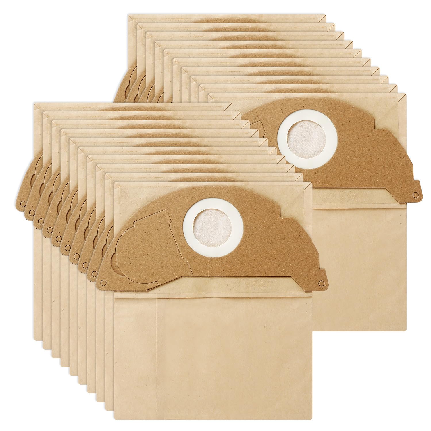 Für 20 Stück Staubsaugerbeutel Für Wd2 Mv2 Wd 2.200 Wd2250 A2004 A2054 A2099, 6.904-322.0 Roboterstaubsauger, Kärcher Staubsaugerbeutel, Nass Und Trocken, Premium-zubehör
