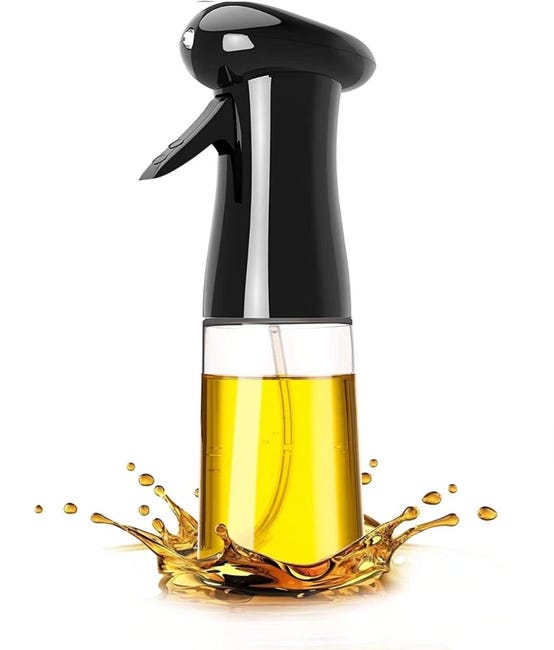 210 Ml Ölsprüher, Sprühflasche Für Flüssige Gewürze Mit Pinsel, Ölspray Zum Grillen, Salat, Kochen