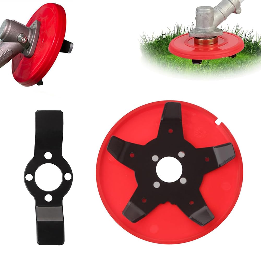 2 Stück Universal-freischneiderkopf, Effizienter Freischneiderkopf, Amphibischer Freischneiderkopf, Freischneider-zubehör 2 Formen Für Gärten, Rasen, Höfe