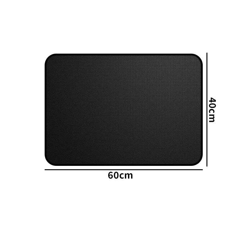 Feuerfeste Matte 60 40 Cm Faltbare Schutzmatte Bodenmatte Grillmatte Bodenmatte Für Grills, Öfen, Böden, Rasenflächen