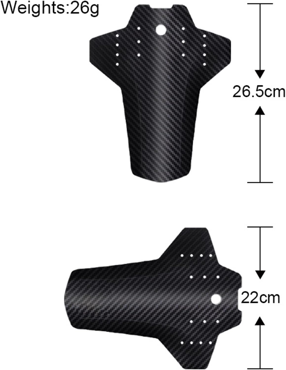 2 Spatborden-stuks Für Mountainbike, Mtb, Spatborden, Racefiets Spatborden Zum Kaufen, Zubehörset, Kubus, Spatbescherming, Fiets, Mudrocker