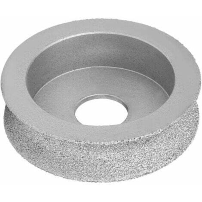 [niemals Verwendet] 7,5 Cm Schleifscheibe, Eingelötete, Diamantkonische Schleifscheibe, Stein, Marmor, Granit (3,0 Cm)
