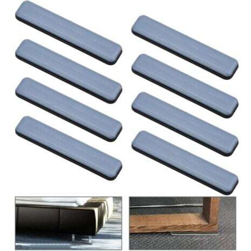 [niemals Verwendet] Stück Teflon-möbelgleiter Für Teppich- Und Holzböden, Selbstklebende Teflongleiter, Schutzgleiter, Selbstklebende Gleiter, 100 X 25 Mm