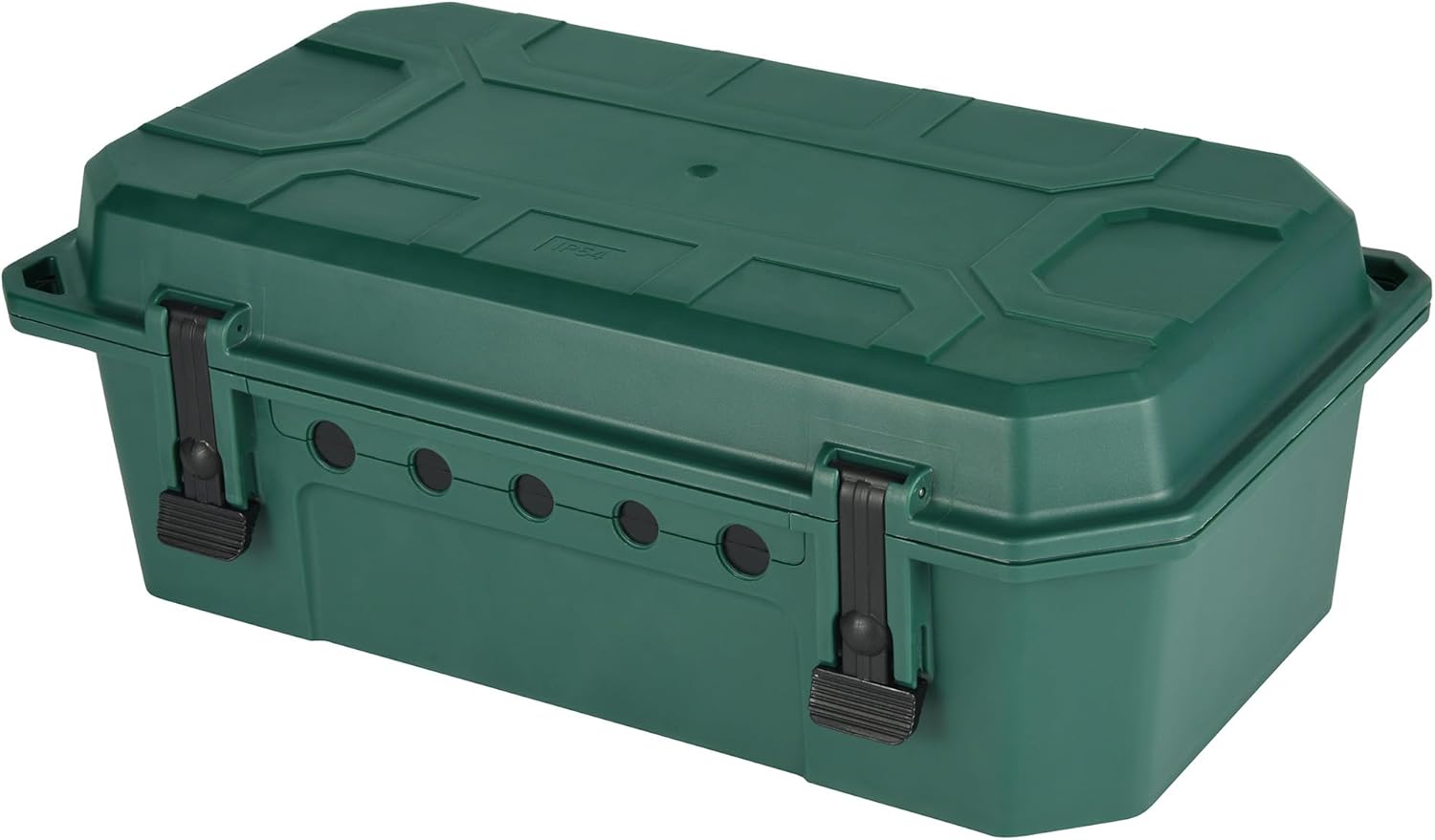 300180 Wasserdichte Schutzbox Für Elektrische Außenanschlüsse, Wetterfest Ip54 Mit 5 Kabelausgängen (von 7,5 Mm Bis 12,4 Mm), Abmessungen 290 X 195 X 126 Mm, Grün