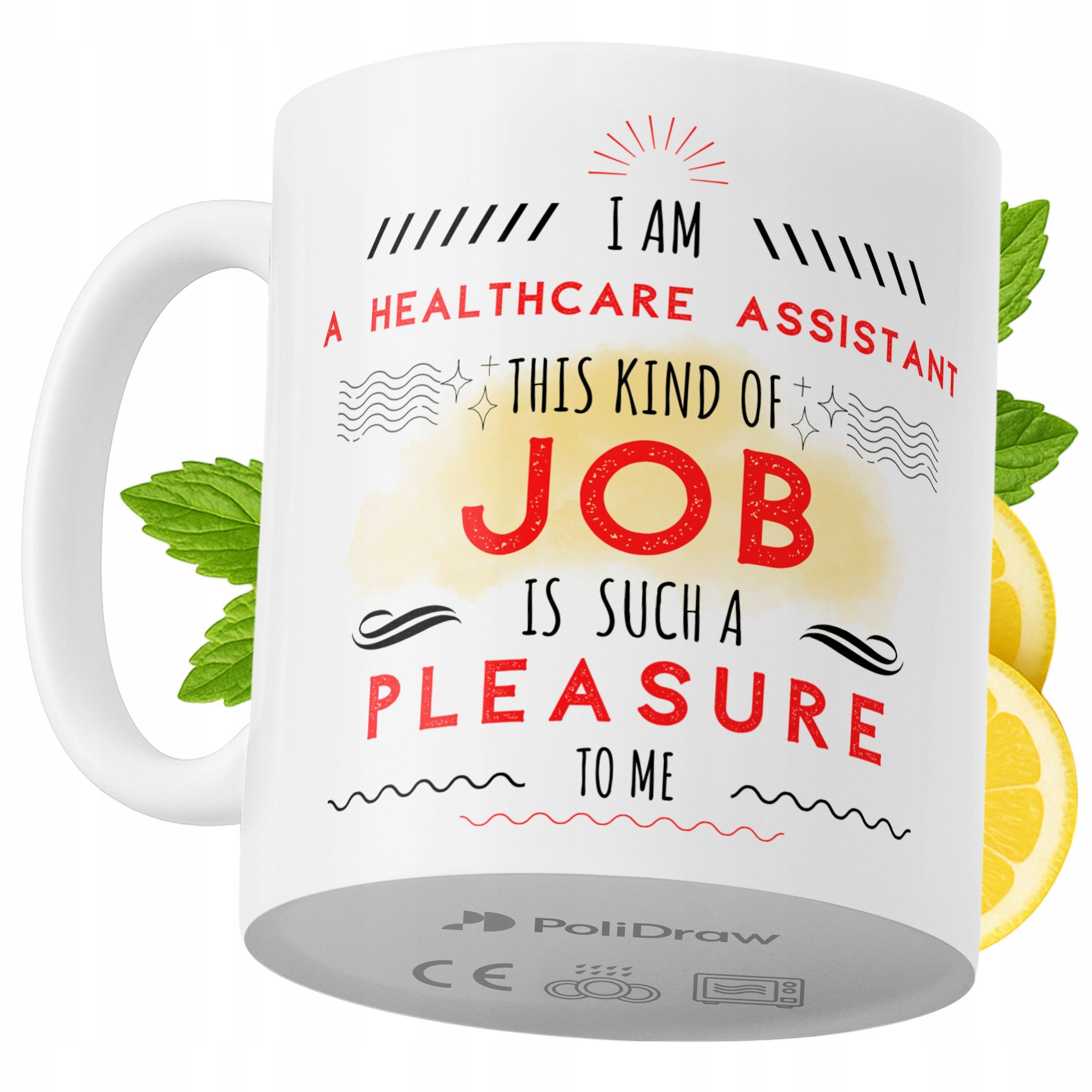 Lustige Tasse Für Pflegehelfer/innen – Kaffee- Oder Teetasse Mit Witzigem Textdesign – Ideal Für Geburtstage, Namenstage, Feiertage Und Besondere Anlässe. Hochwertige Tasse Für Zuhause, Büro Und Arbei