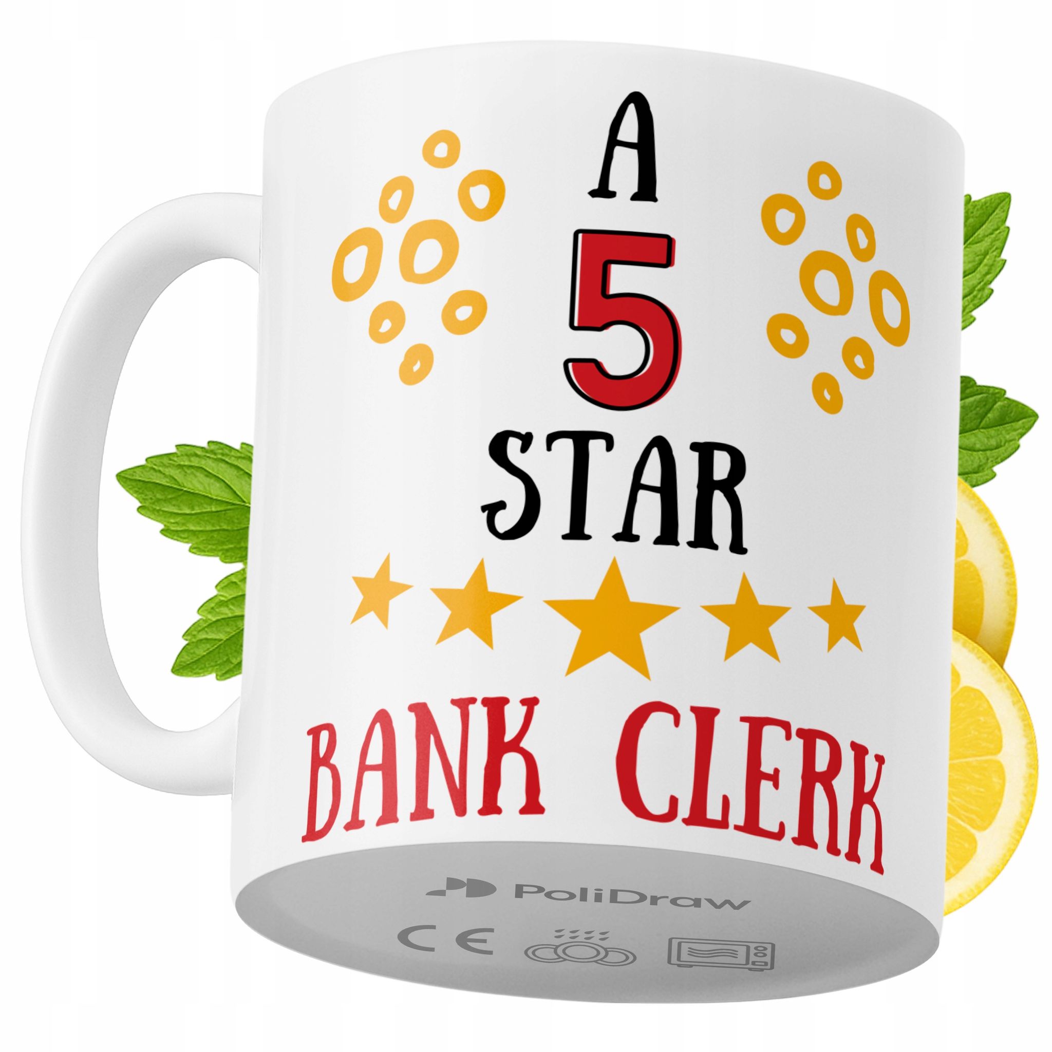 Lustige Kaffeetasse Mit Witzigem Textdesign Für Bankangestellte – Ideal Für Geburtstage, Namenstage Und Feiertage. Hochwertige Tasse Für Besondere Anlässe Im Büro Oder Homeoffice. Farbe: Weiß, 330 Ml.