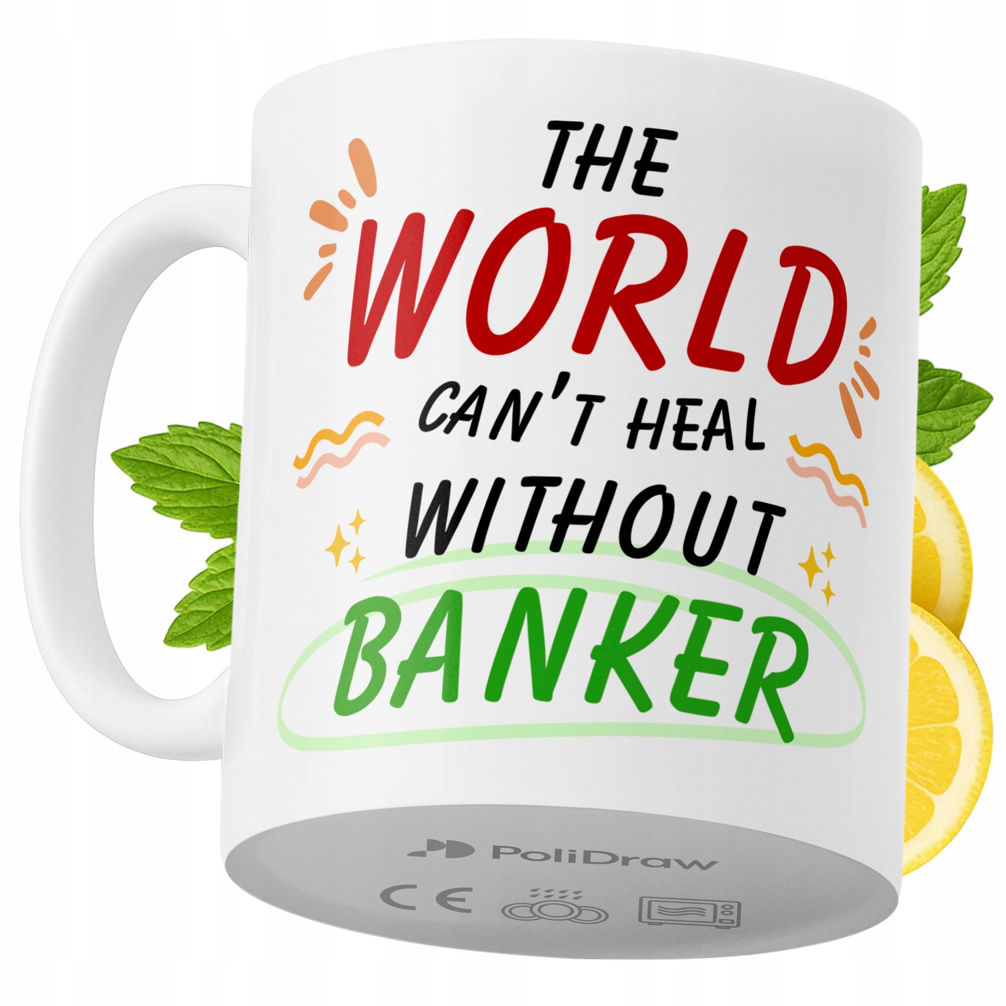 Lustiger Kaffee- Oder Teebecher Für Banker Mit Witzigem Textdesign – Ideal Für Geburtstage, Namenstage, Feiertage Und Besondere Anlässe. Hochwertiger Becher Für Zuhause, Büro Und Arbeit. Farbe: Weiß,