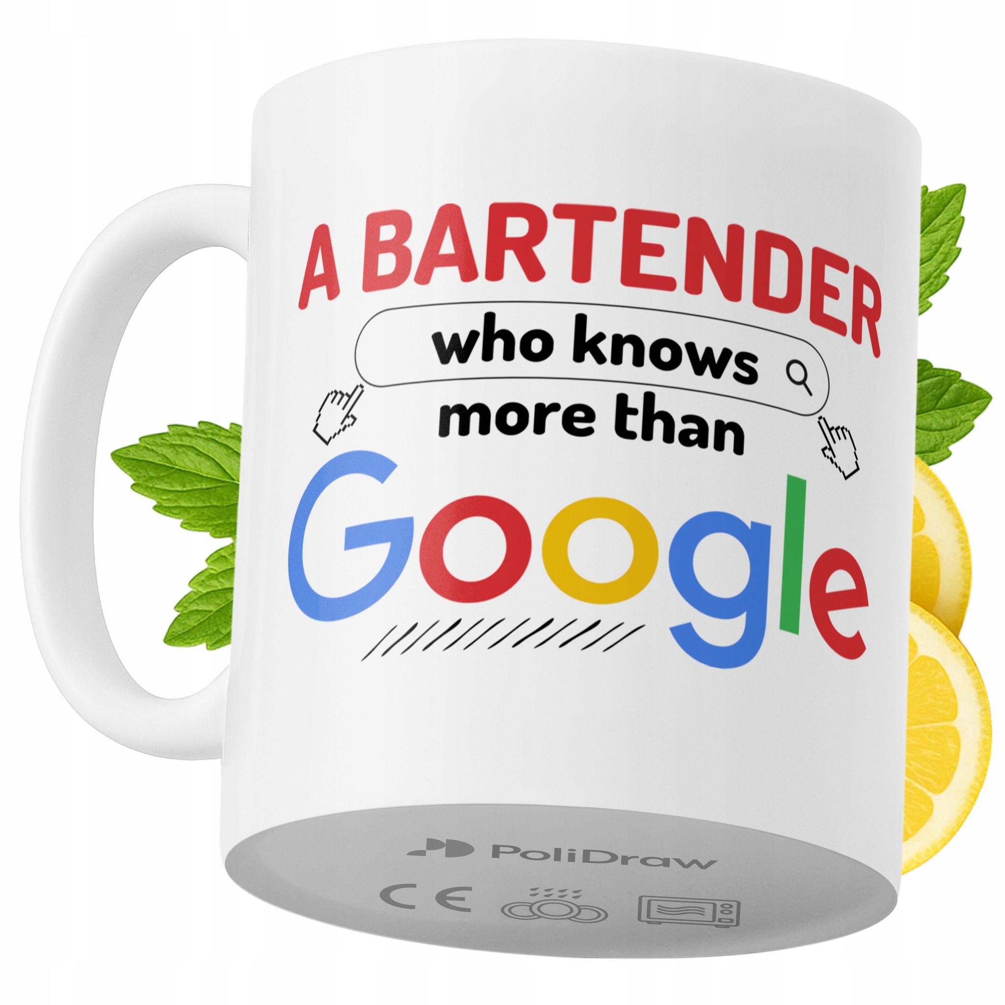 Lustige Kaffee- Oder Teetasse Mit Witzigem Textdesign – Ideal Für Barkeeper, Geburtstage, Namenstage Und Feiertage. Hochwertige Tasse Für Besondere Anlässe, Ob Zu Hause, Im Büro Oder Bei Der Arbeit. F