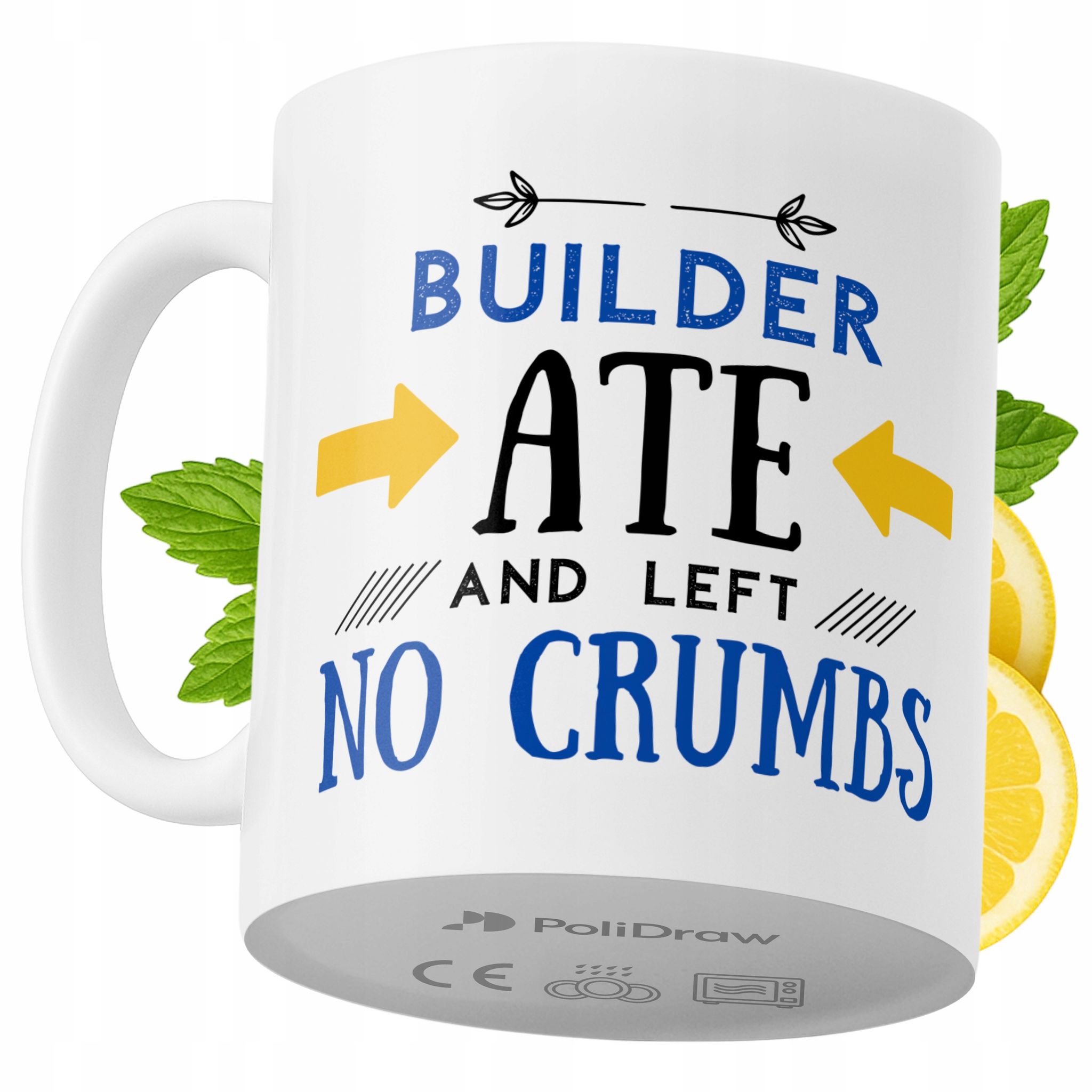 Lustige Kaffeetasse Mit Witzigem Textdesign Für Bauarbeiter – Ideal Für Geburtstage, Namenstage Und Feiertage. Hochwertige Tasse Für Besondere Anlässe Im Büro Oder Homeoffice. Farbe: Weiß, 330 Ml.