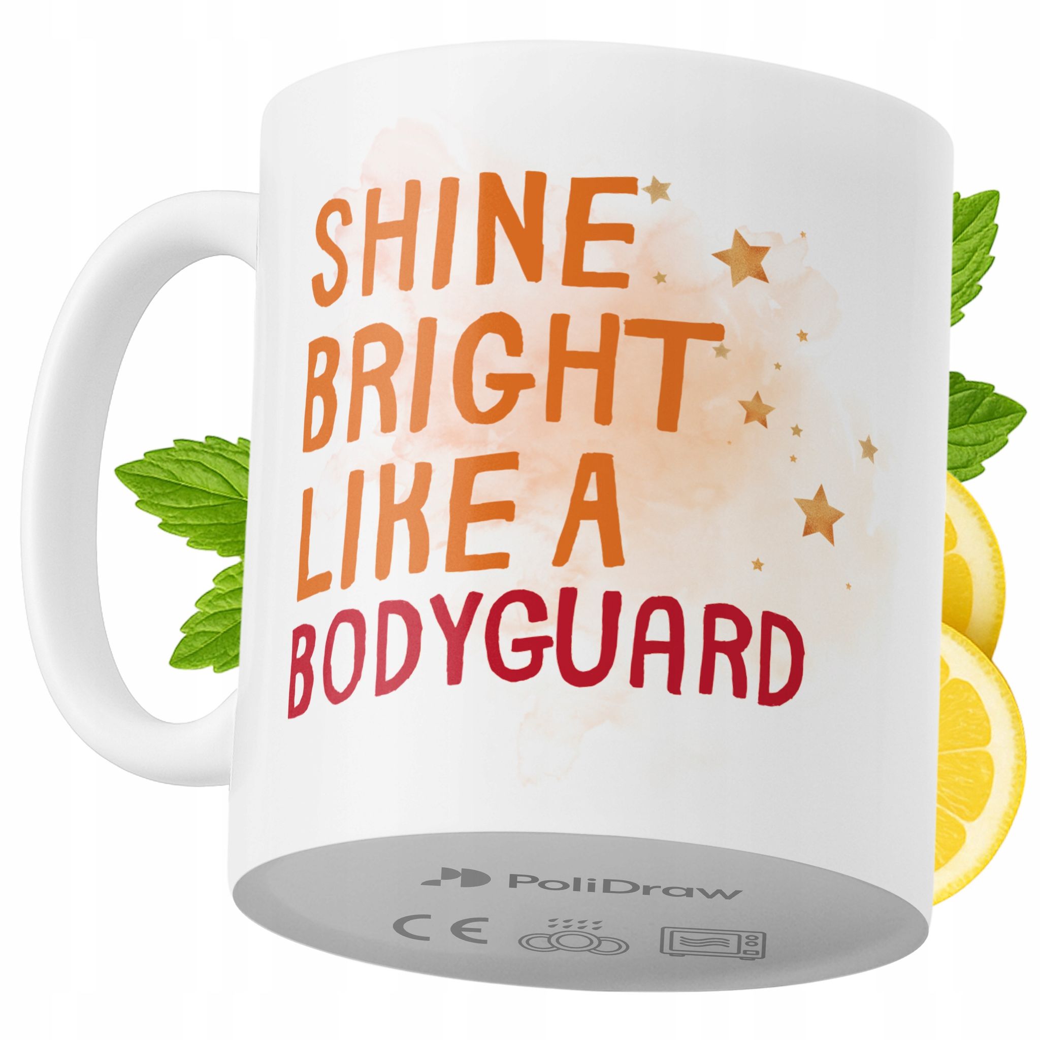 Lustige Tasse Für Bodyguards – Kaffee- Oder Teetasse Mit Witzigem Textdesign – Ideal Für Geburtstage, Namenstage, Feiertage Und Besondere Anlässe. Hochwertige Tasse Für Zuhause, Büro Und Arbeit. Farbe