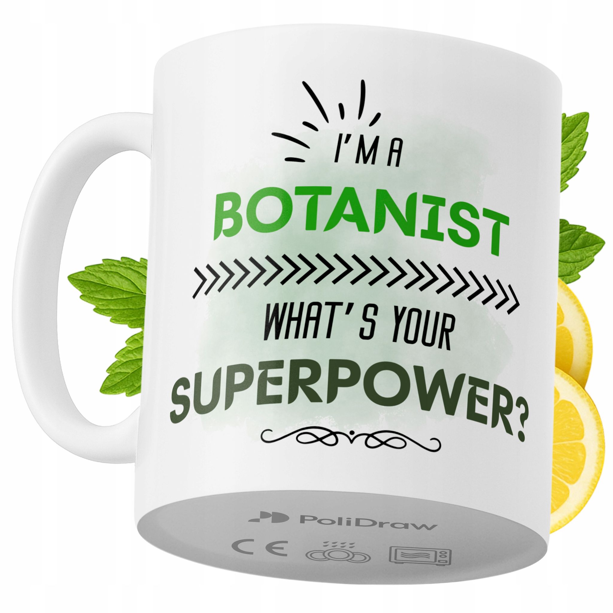 Lustiger Kaffee- Oder Teebecher Mit Witzigem Textdesign Für Botaniker – Ideal Für Geburtstage, Namenstage, Feiertage Und Besondere Anlässe. Hochwertiger Becher Für Zuhause, Büro Und Arbeit. Farbe: Wei
