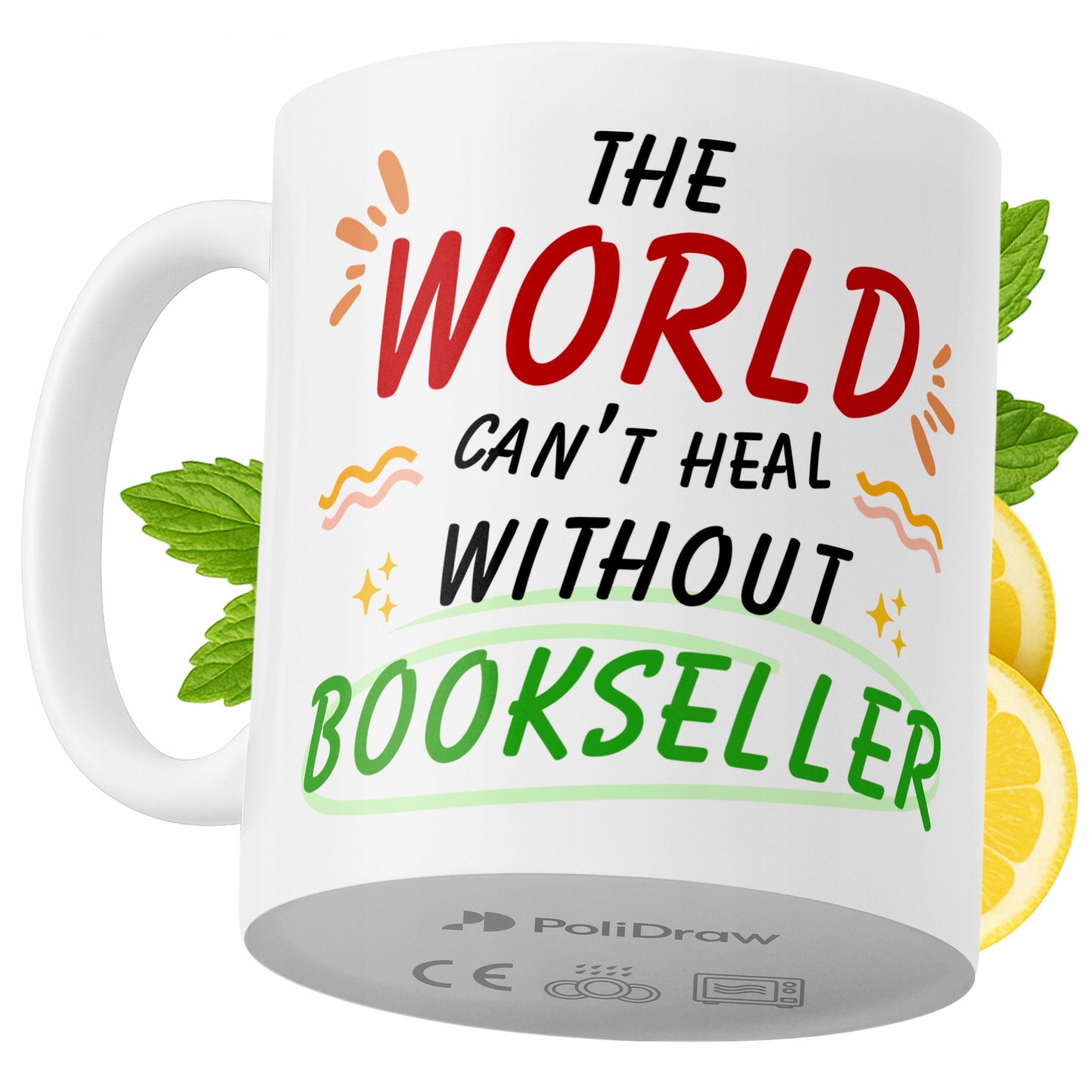 Lustige Kaffeetasse Mit Witzigem Textdesign Für Buchhändler – Ideal Für Geburtstage, Namenstage Und Feiertage. Hochwertige Tasse Für Besondere Anlässe, Ob Im Büro Oder Zu Hause. Farbe: Weiß, 330 Ml.