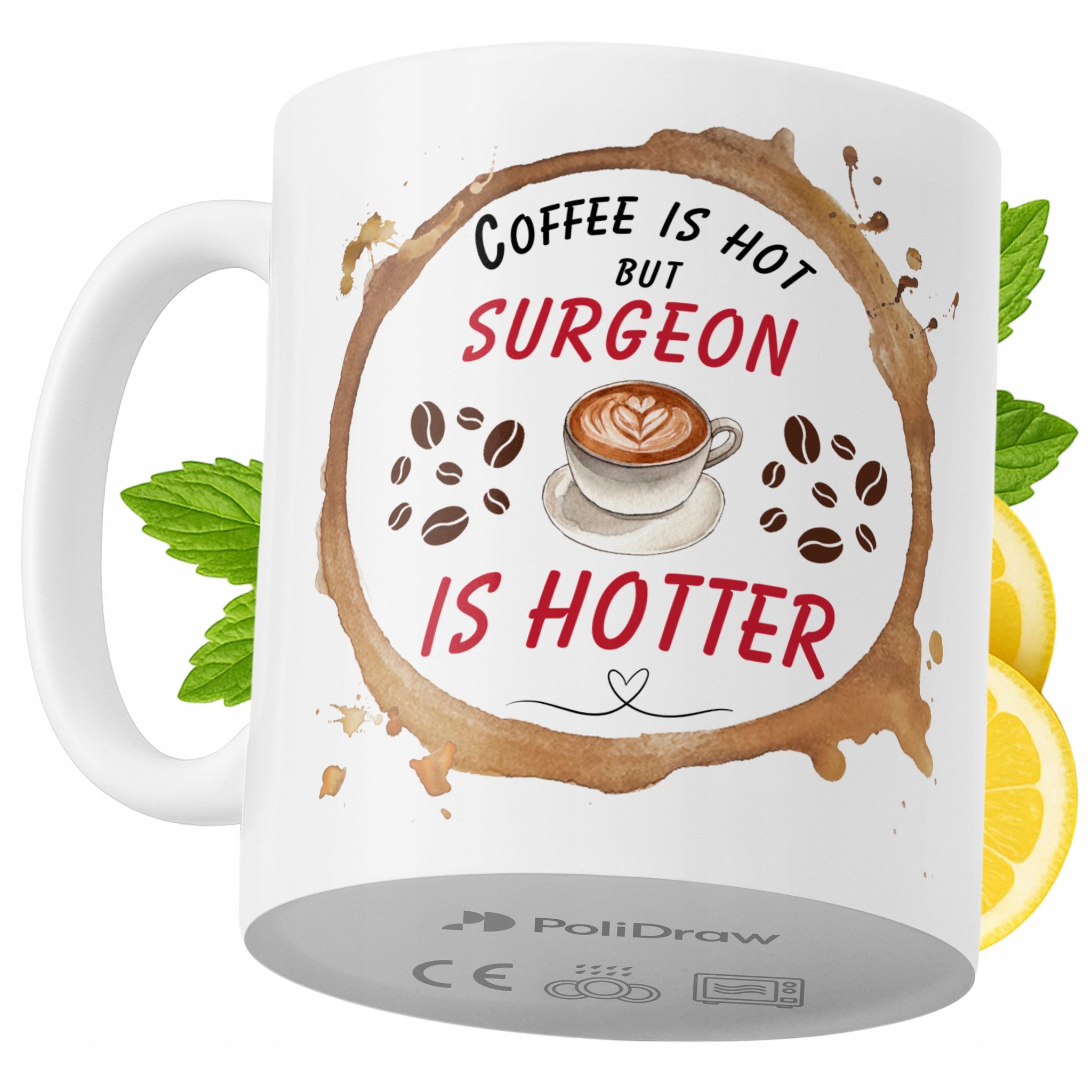 Lustige Tasse Für Chirurgen – Kaffee- Oder Teetasse Mit Witzigem Textdesign – Ideal Für Geburtstage, Namenstage, Feiertage Und Besondere Anlässe. Hochwertige Tasse Für Zuhause, Büro Und Arbeit. Farbe: