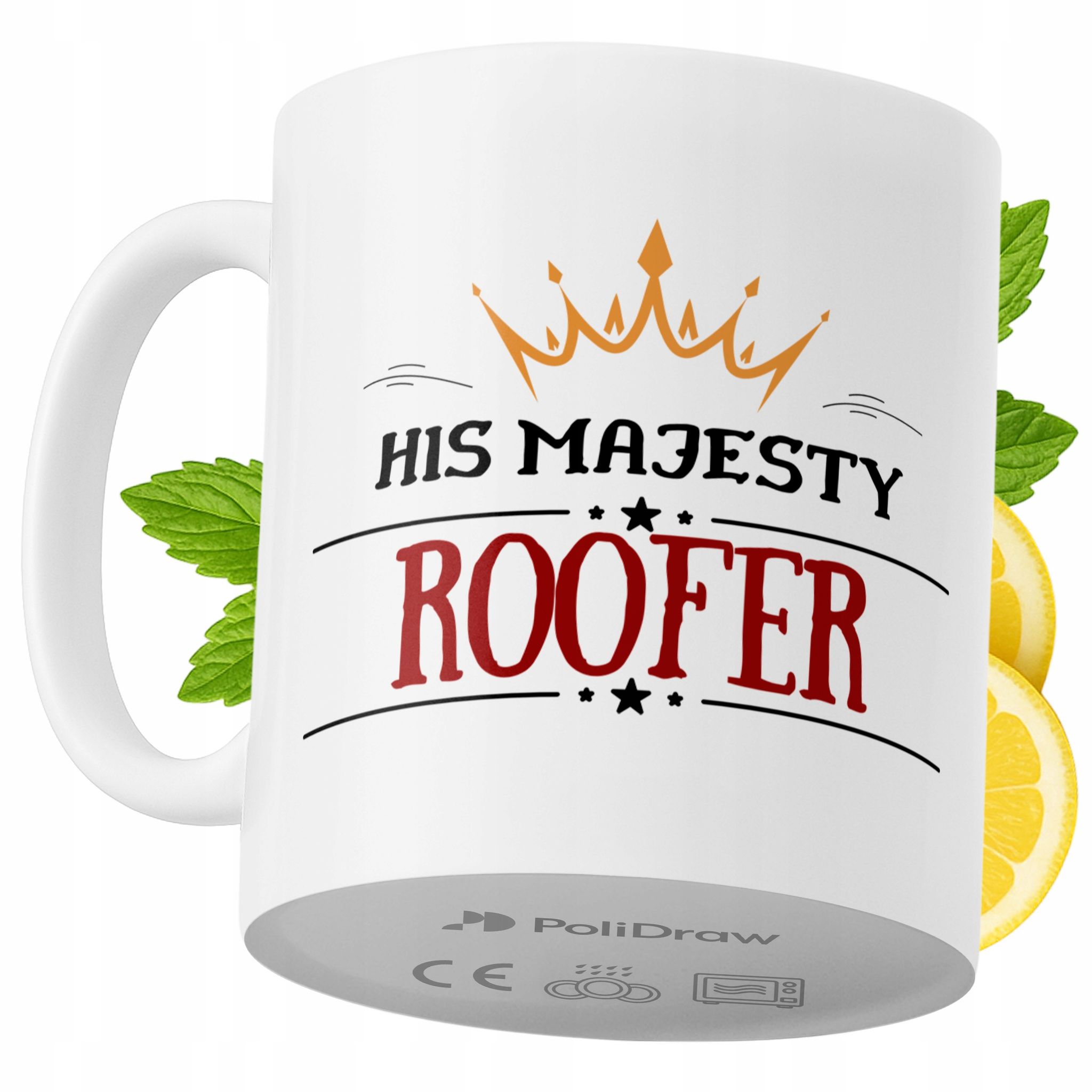 Lustige Kaffeetasse Für Dachdecker Mit Witzigem Textdesign – Ideal Für Geburtstage, Namenstage, Feiertage Und Besondere Anlässe. Hochwertige Tasse Für Zuhause, Büro Und Arbeit. Farbe: Weiß, 330 Ml.