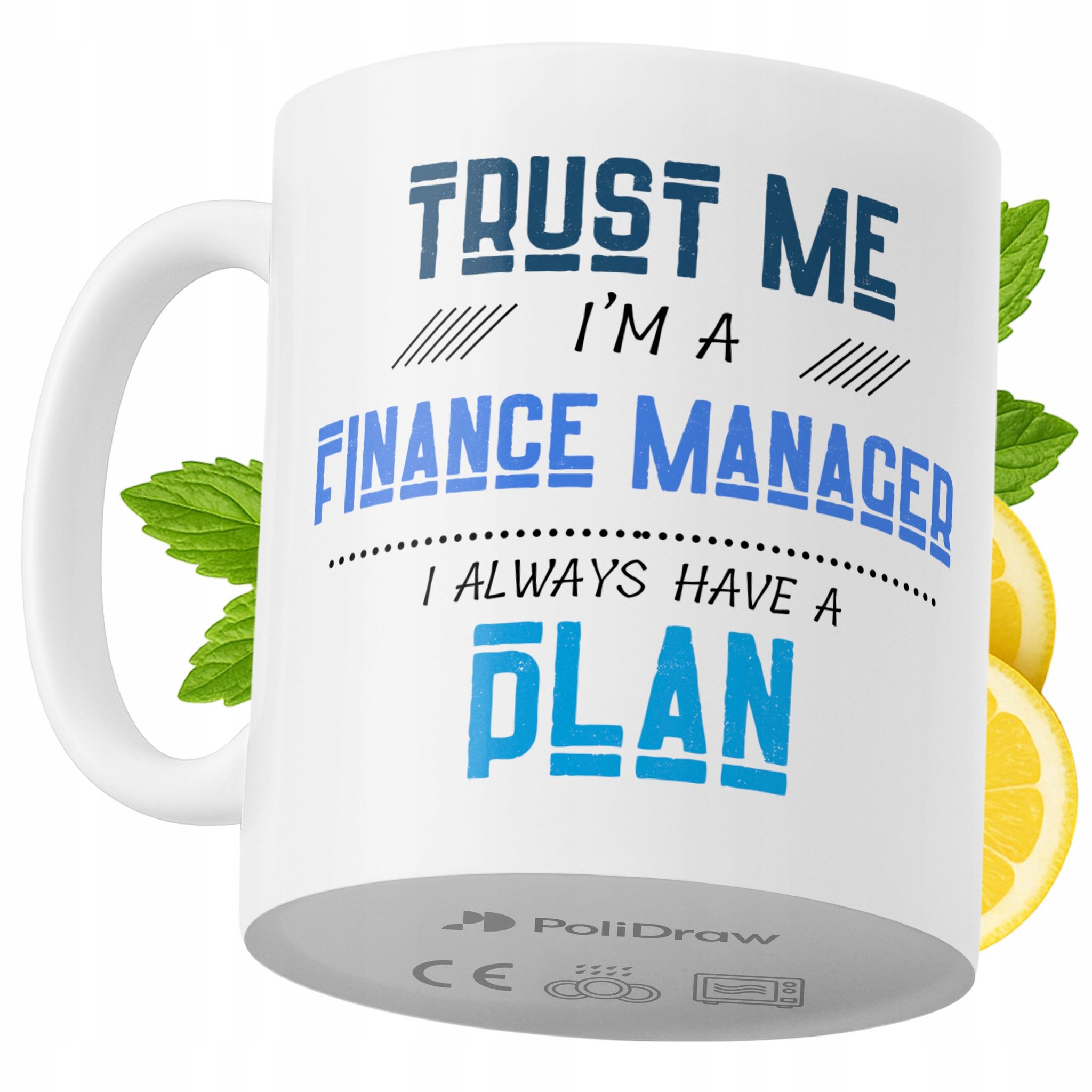 Lustige Kaffeetasse Mit Witzigem Textdesign Für Finanzmanager – Ideal Für Geburtstage, Namenstage Und Feiertage. Hochwertige Tasse Für Besondere Anlässe Im Homeoffice Oder Büro. Farbe: Weiß, 330 Ml.