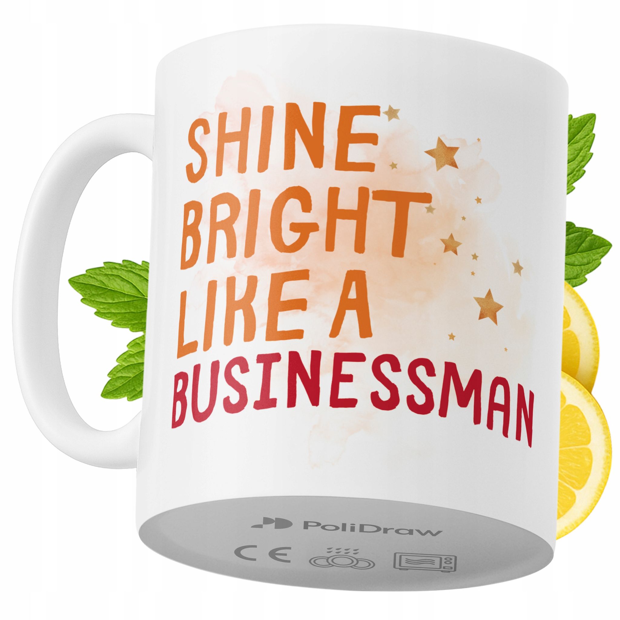 Lustige Kaffeetasse Für Geschäftsleute Mit Witzigem Textdesign – Ideal Für Geburtstage, Namenstage Und Feiertage. Hochwertige Tasse Für Besondere Anlässe Im Büro Oder Homeoffice. Farbe: Weiß, 330 Ml.