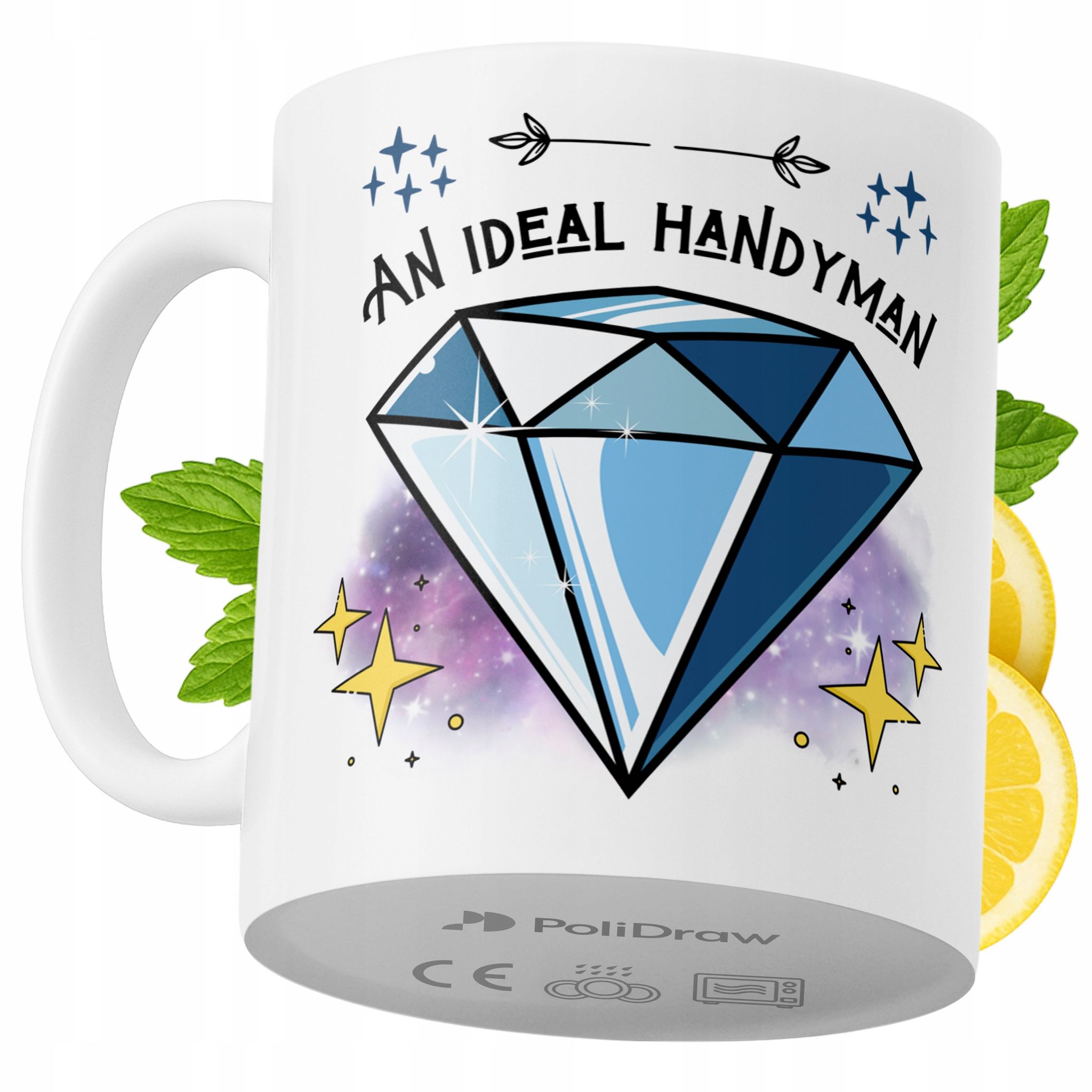 Lustige Kaffeetasse Mit Witzigem Textdesign – Ideal Für Heimwerker, Geburtstage, Namenstage Und Feiertage. Hochwertige Tasse Für Besondere Anlässe, Ob Zu Hause, Im Büro Oder Bei Der Arbeit. Farbe: Wei