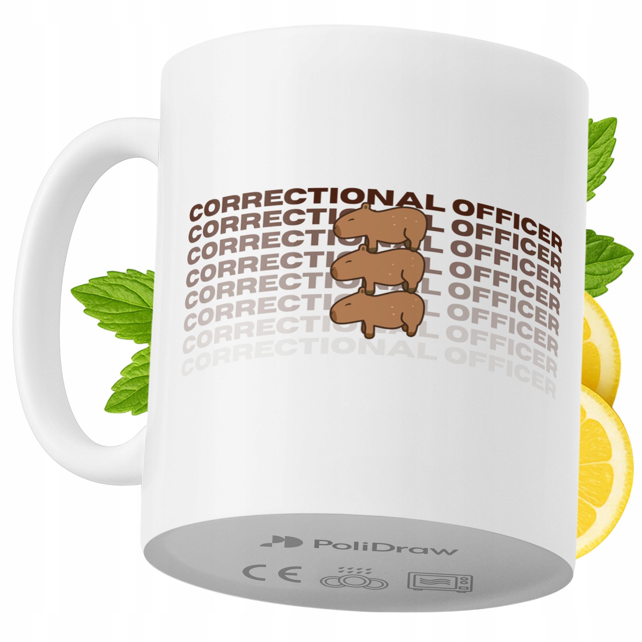 Lustige Tasse Für Justizvollzugsbeamte – Kaffee- Oder Teetasse Mit Witzigem Textdesign – Ideal Für Geburtstage, Namenstage, Feiertage Und Besondere Anlässe. Hochwertige Tasse Für Zuhause, Büro Und Arb