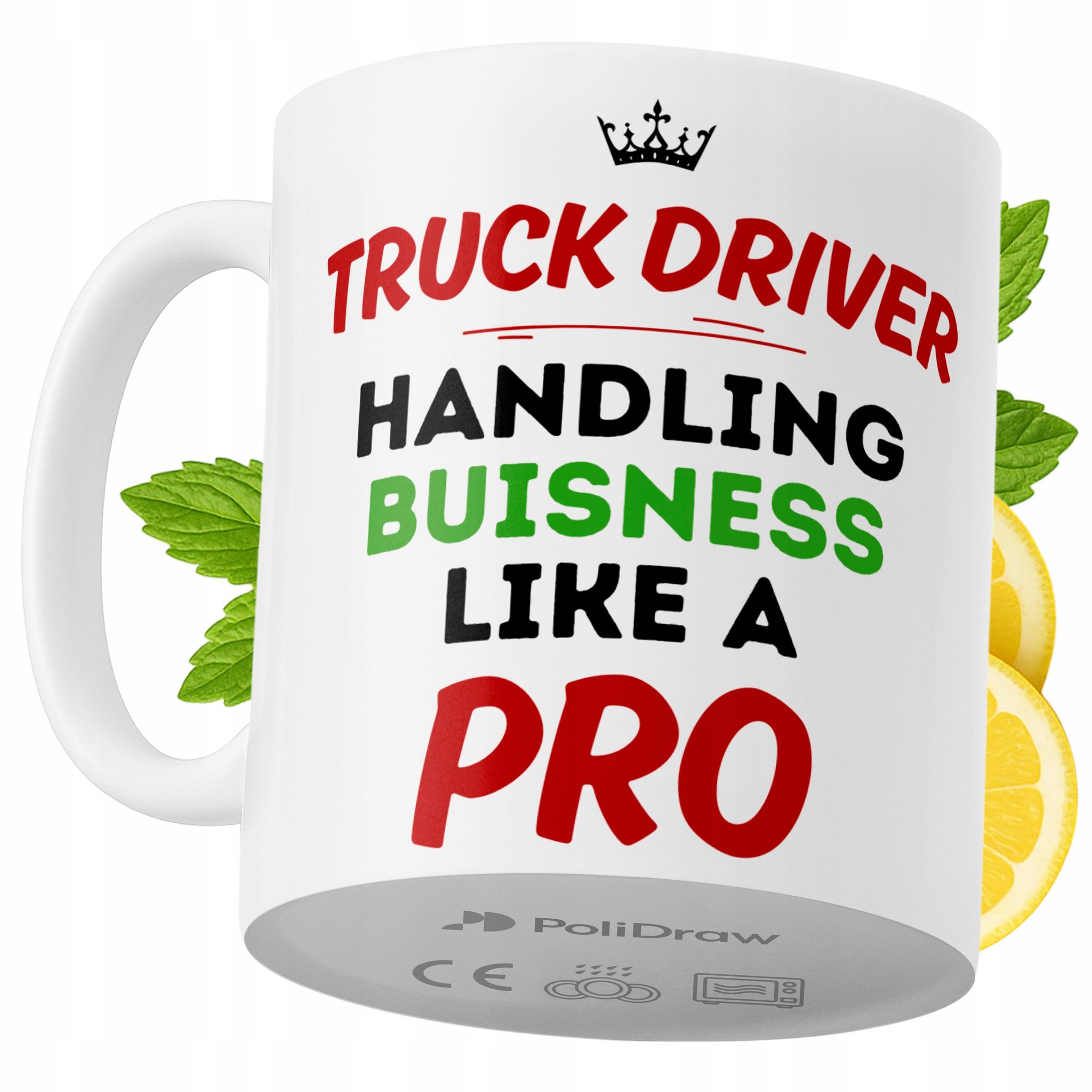 Lustiger Kaffee- Oder Teebecher Für Lkw-fahrer Mit Witzigem Textdesign – Ideal Für Geburtstage, Namenstage, Feiertage Und Besondere Anlässe. Hochwertiger Becher Für Zuhause, Büro Und Arbeit. Farbe: We