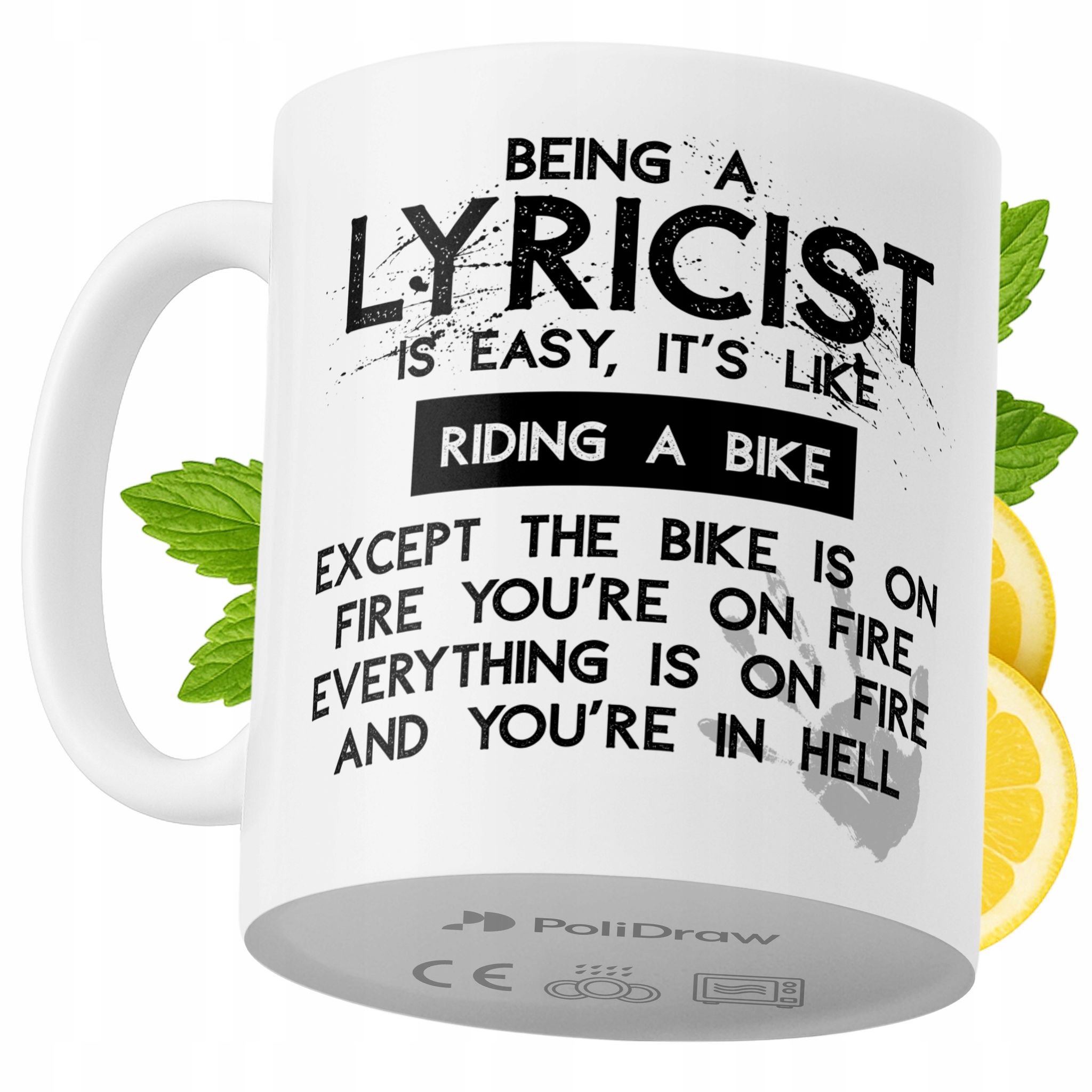 Lustige Tasse Für Liedtexter – Kaffee- Oder Teetasse Mit Witzigem Textdesign – Ideal Für Geburtstage, Namenstage, Feiertage Und Besondere Anlässe. Hochwertige Tasse Für Zuhause, Büro Und Arbeit. Farbe