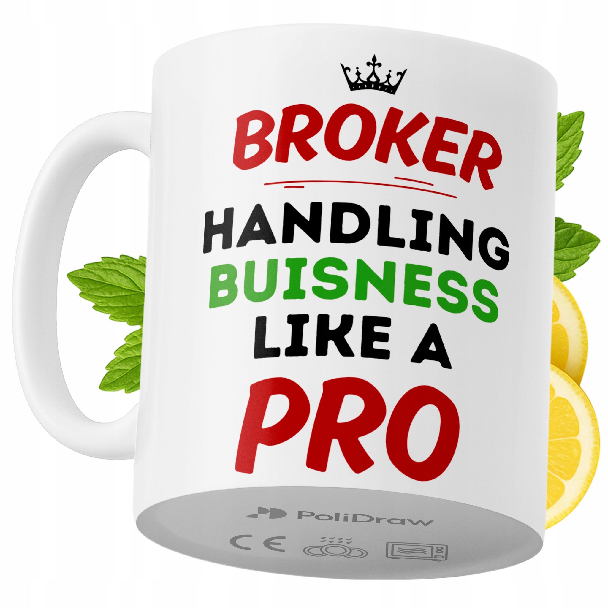 Lustige Kaffeetasse Mit Witzigem Textdesign Für Broker – Ideal Für Geburtstage, Namenstage Und Feiertage. Premium-tasse Für Besondere Anlässe, Ob Im Büro Oder Zu Hause. Farbe: Weiß, 330 Ml.