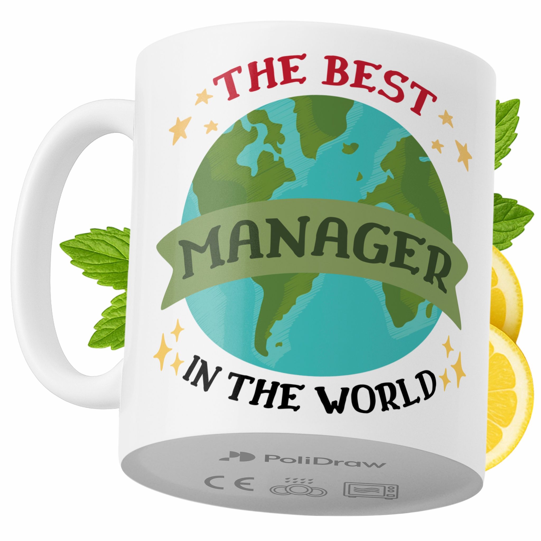 Lustige Tasse Für Manager – Kaffee- Oder Teetasse Mit Witzigem Textdesign – Ideal Für Geburtstage, Namenstage, Feiertage Und Besondere Anlässe. Hochwertige Tasse Für Büro, Homeoffice Und Arbeit. Farbe